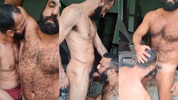 Fucking Muscle Bear – Arab Muscle Bear, Eli Barcellos